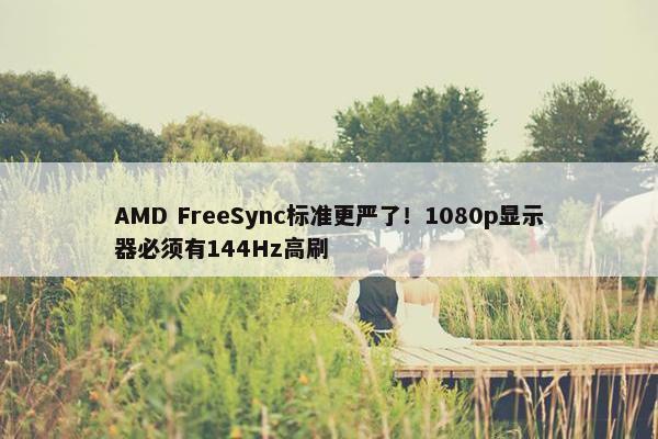 AMD FreeSync标准更严了！1080p显示器必须有144Hz高刷