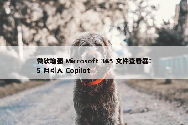 微软增强 Microsoft 365 文件查看器：5 月引入 Copilot